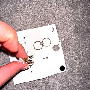 5 piece gold rings jewelry 💍 H&M brand